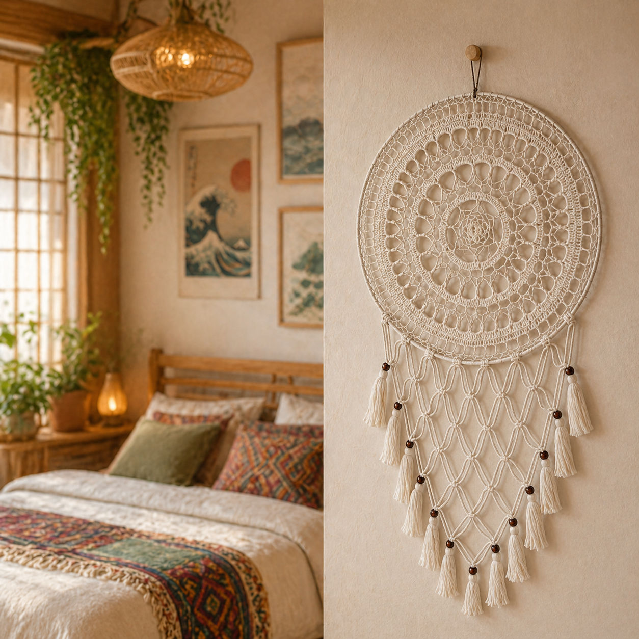 Dream Catcher for Meditation Spaces Enhance Spiritual Practices